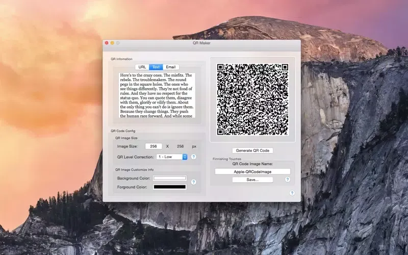 QR Maker 스크린샷
