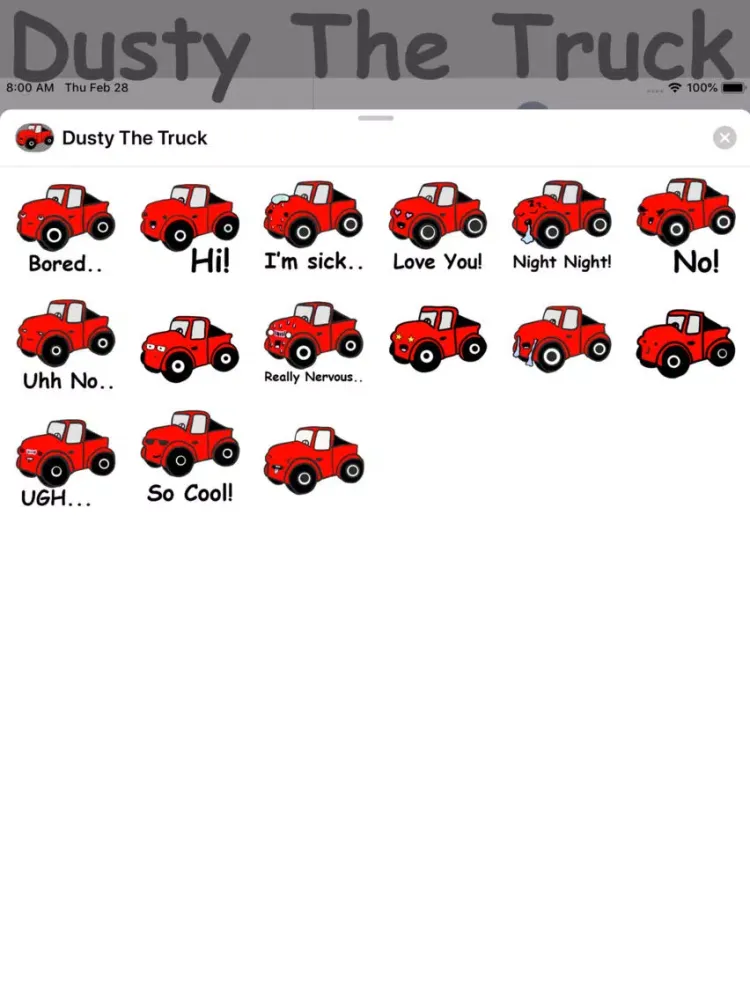 Capturas de pantalla de Dusty The Truck iPad 