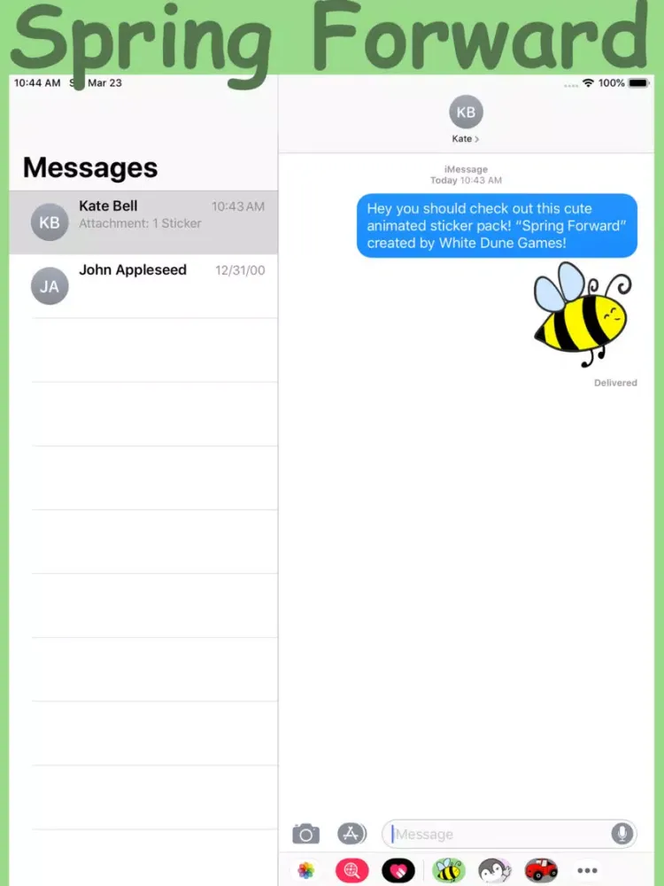 Spring Forward iPad  Ekran Görüntüleri