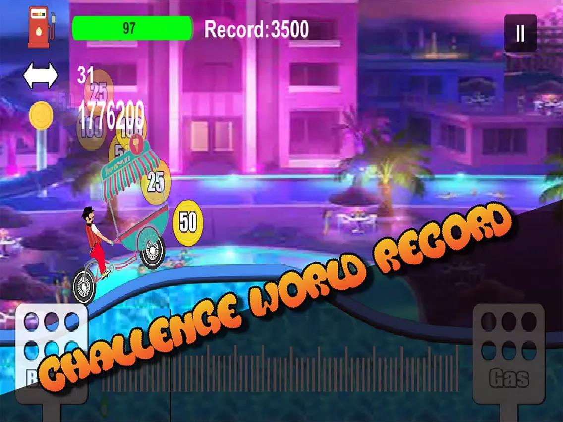 Uphill Race iPad 应用截图
