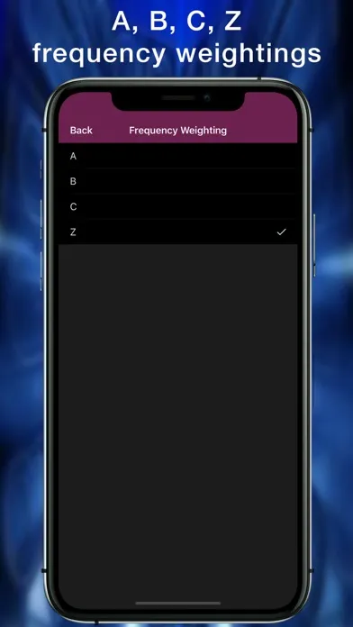 Tangkapan layar Decibel Meter Sound Detector