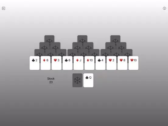 Zrzuty ekranu Suits Solitaire iPad 