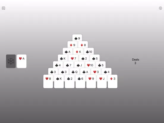 Zrzuty ekranu Suits Solitaire iPad 