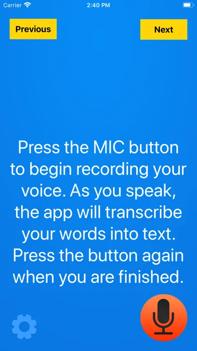Capturas de tela do Listen Communication Tool