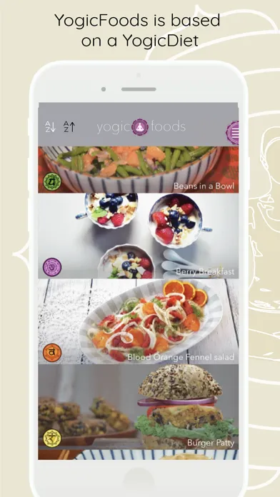 Zrzuty ekranu YogicFoods