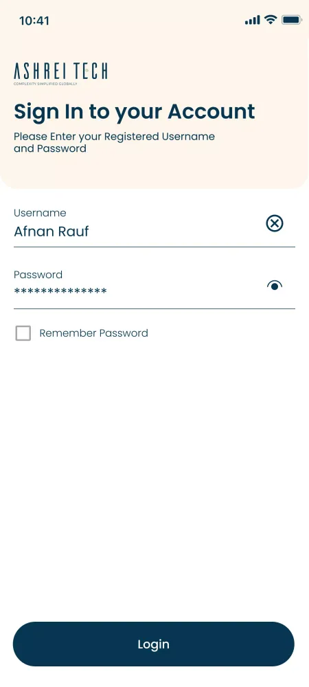 AshreiTech - Staff应用截图