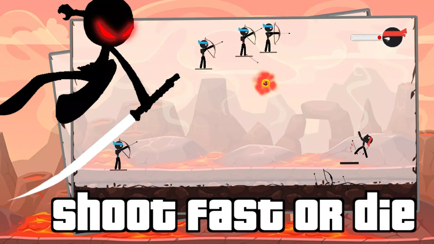 Stick Archer Fight 스크린샷
