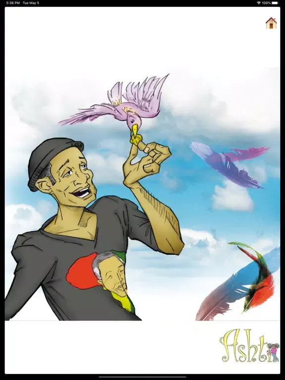 Ashti Meets Birdman-Al iPad 应用截图