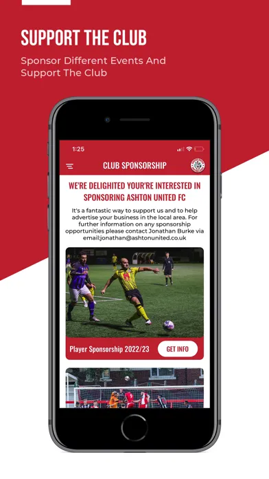 Tangkapan skrin Ashton United FC