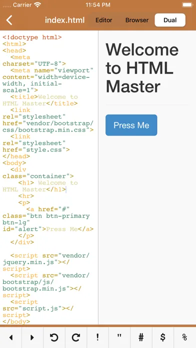 HTML Master - Editor (Pro) স্ক্রিনশট