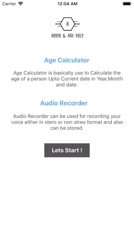 صور VoiceRec & AgeCalc