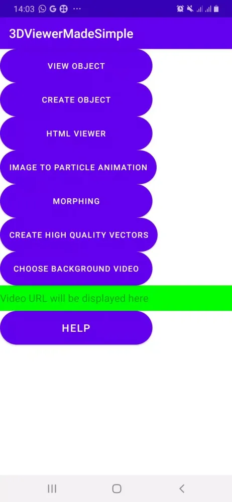 Capturas de tela do 3D Viewer and Creator