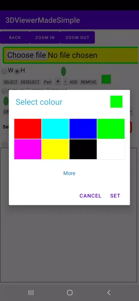 Capturas de tela do 3D Viewer and Creator