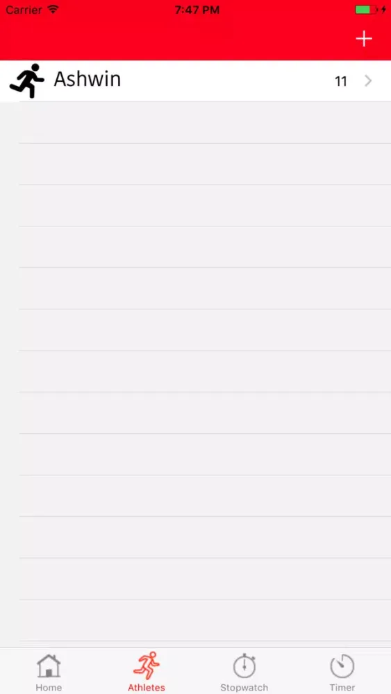 Screenshot di TrackEr - For Athletes and Coaches