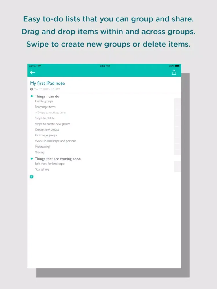 تصاویر Outline - Notes, Lists, Ideas iPad 