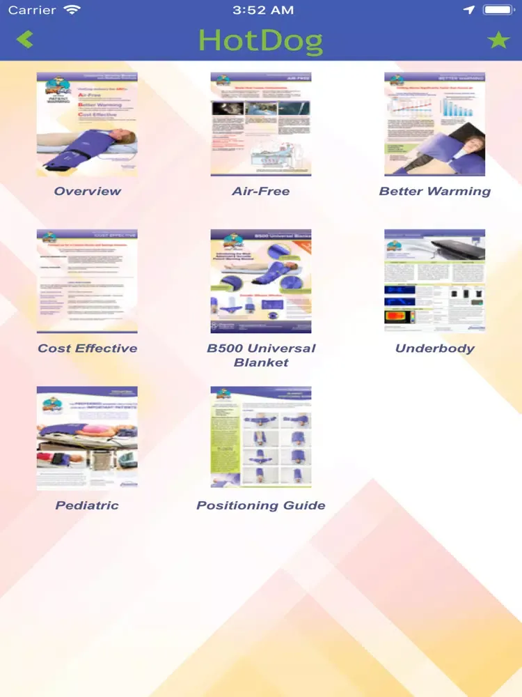 Capturas de pantalla de Augustine Surgical Inc iPad 