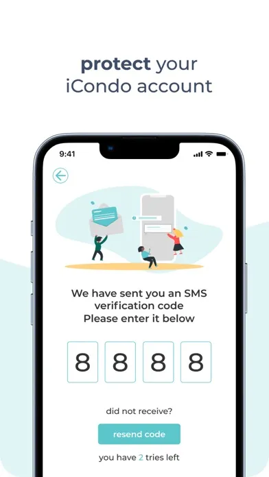 Tangkapan layar iCondo Verify