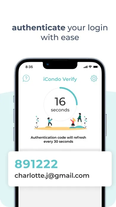 Tangkapan layar iCondo Verify