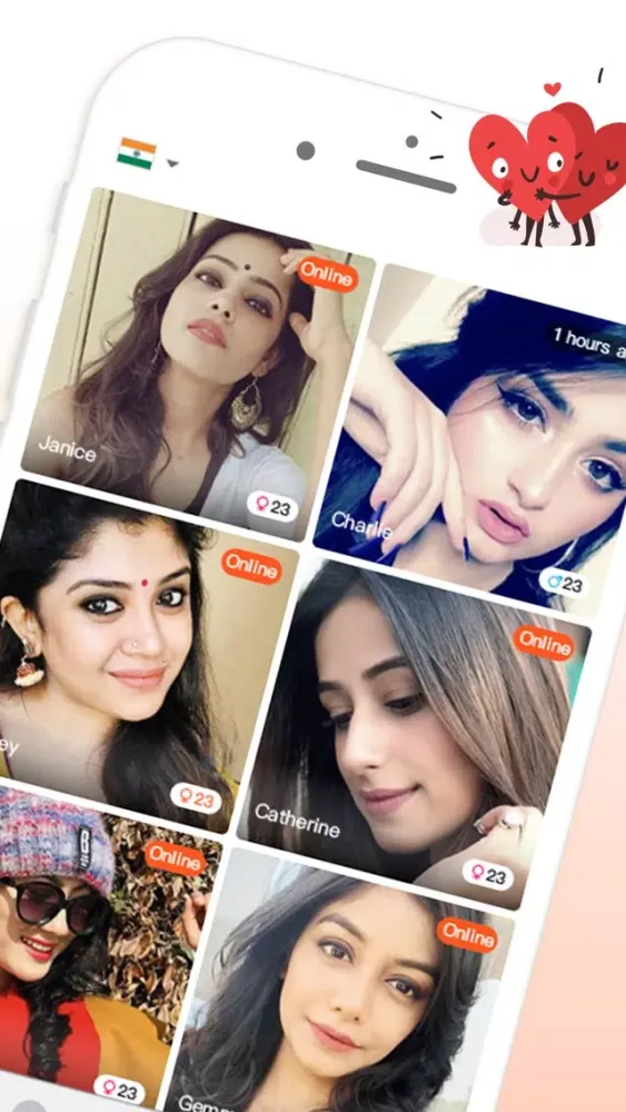 Tangkapan layar Lamour-Video Chat