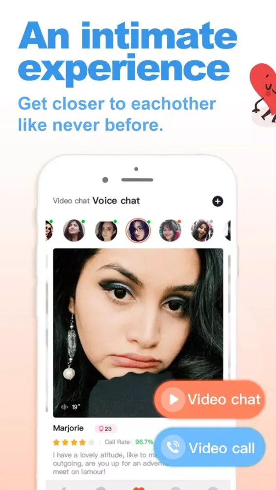 Tangkapan layar Lamour-Video Chat