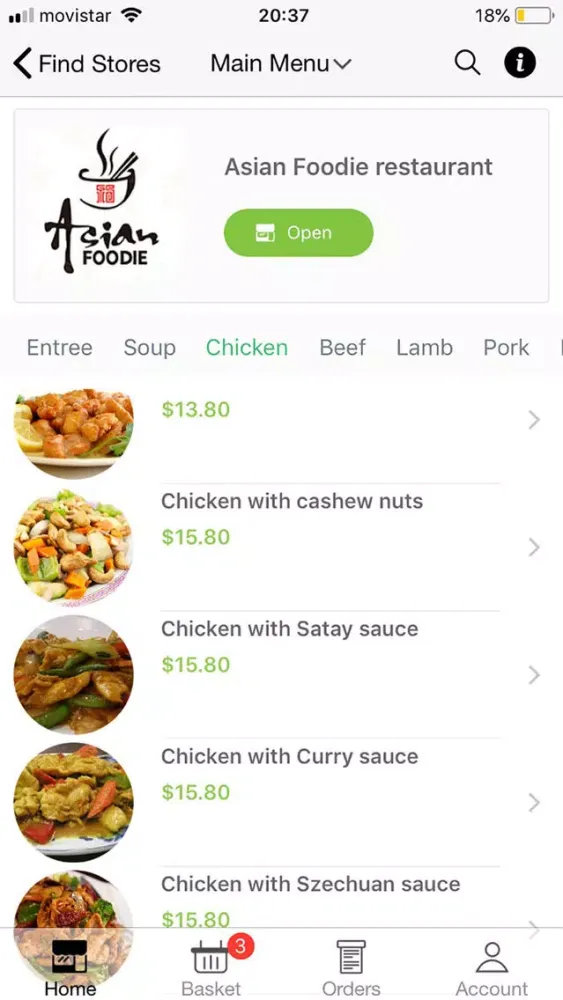 Asian Foodie應用截圖