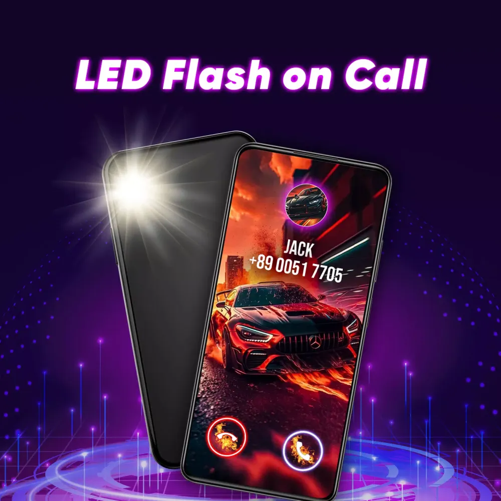 ภาพหน้าจอของ Color Phone Call Screen App