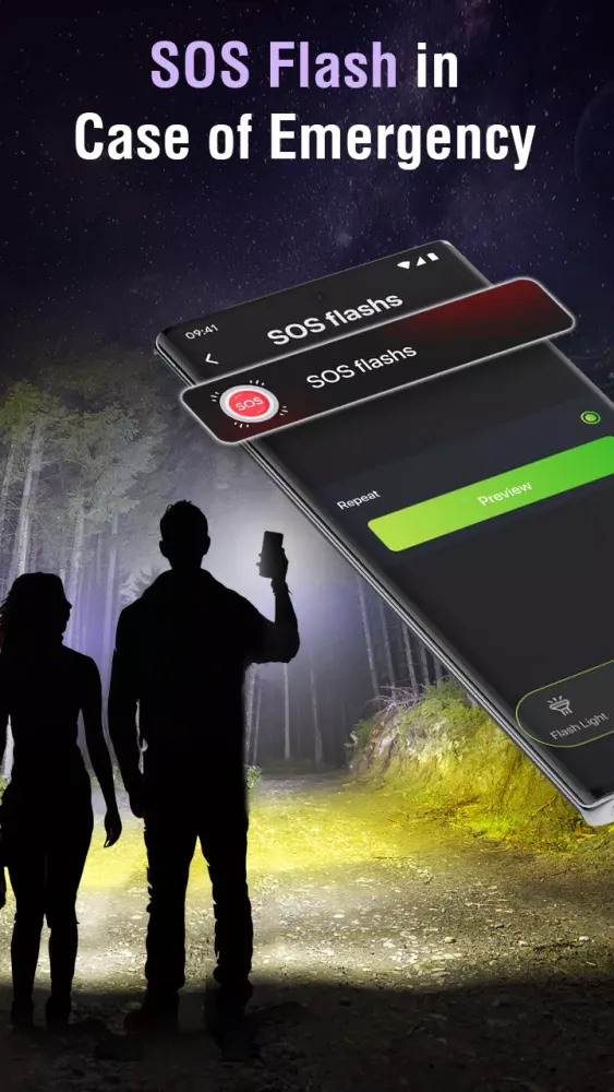 Tangkapan layar Flashlight - LED Flash Alert