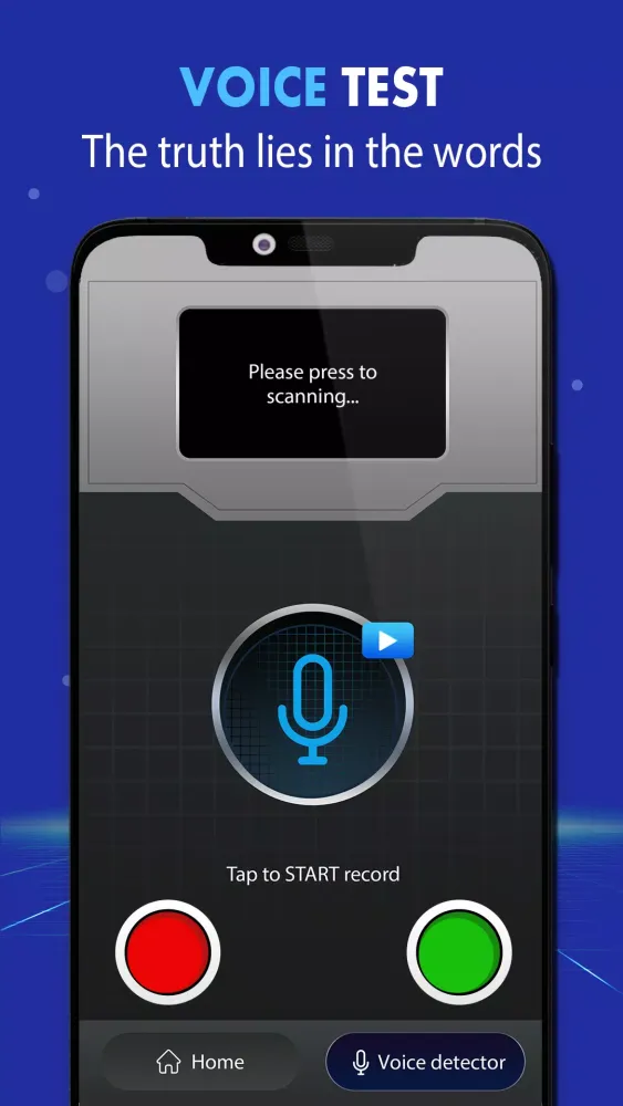 Lie Detector Prank App スクリーンショット