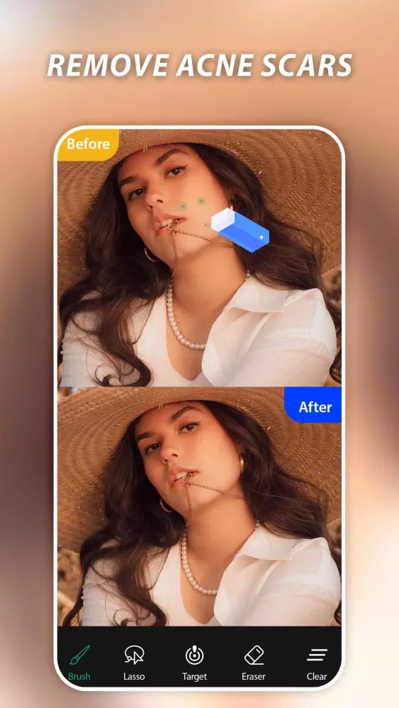 AI Remove Objects, Retouch スクリーンショット