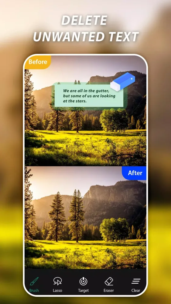 AI Remove Objects, Retouch スクリーンショット