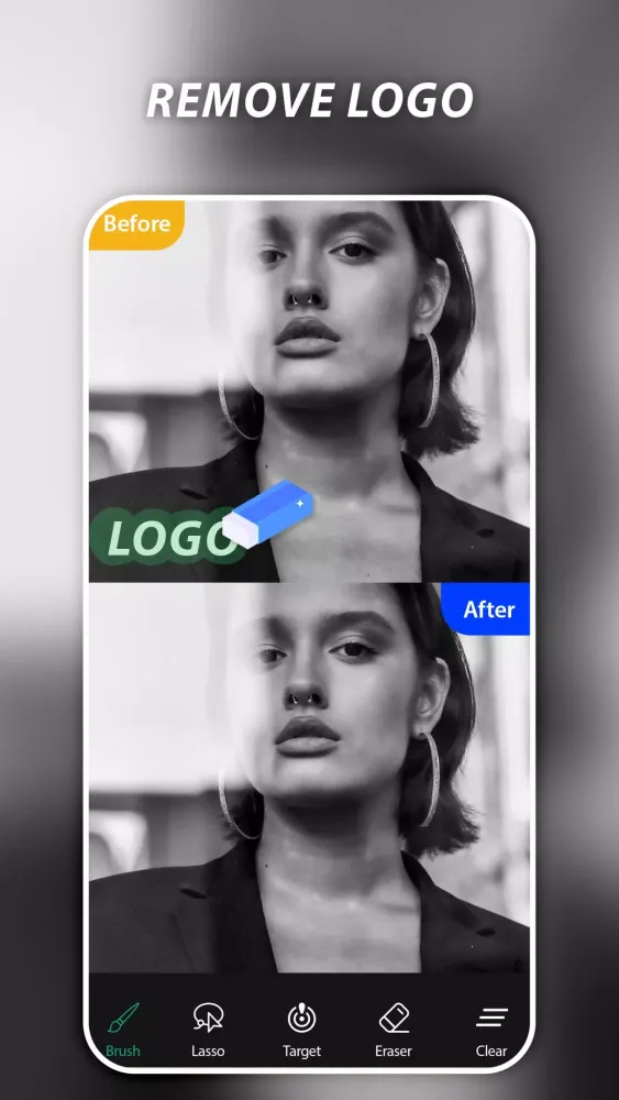 AI Remove Objects, Retouch スクリーンショット
