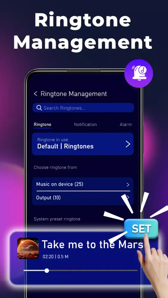 Capturas de pantalla de Ringtone Maker