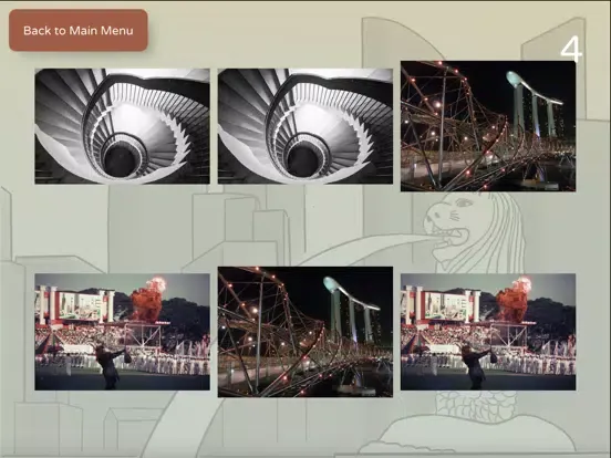 Made in Singapore - MemoryGame iPad  Screenshots