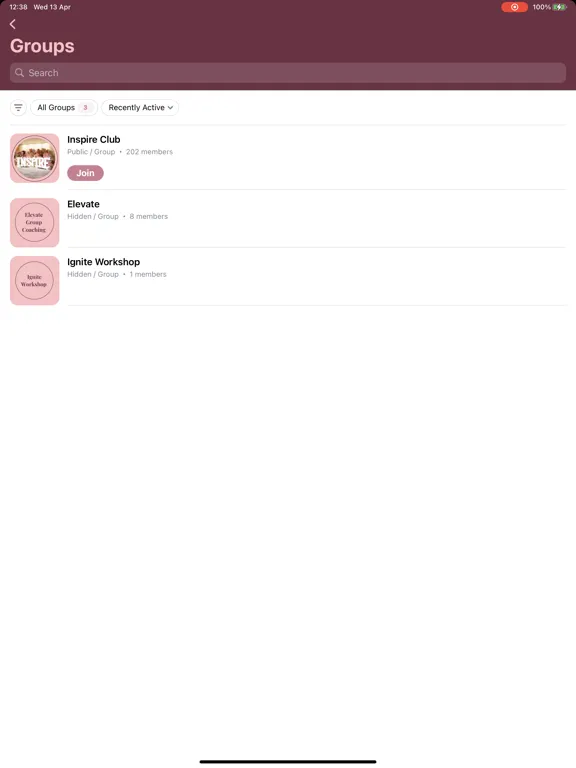 Screenshot di Asian Women Mean Business Hub iPad 