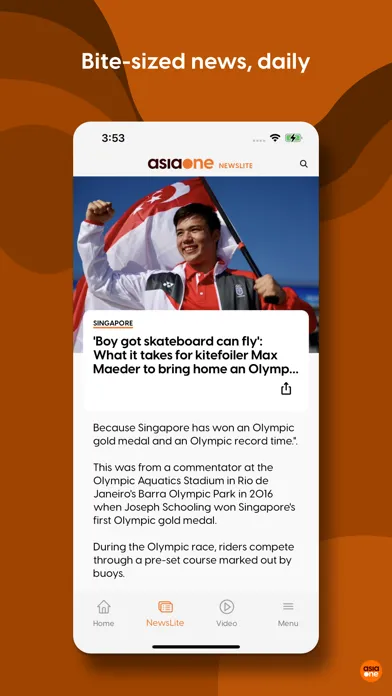 AsiaOne应用截图