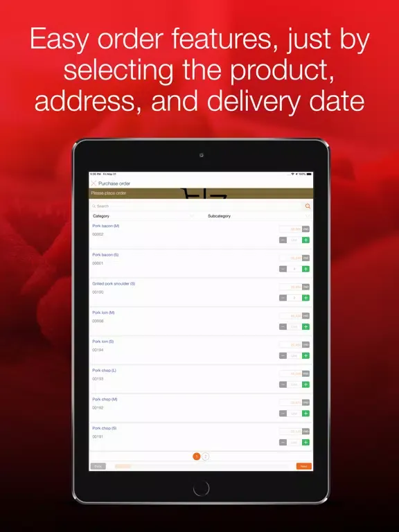 MEAT Deli Pro iPad 应用截图
