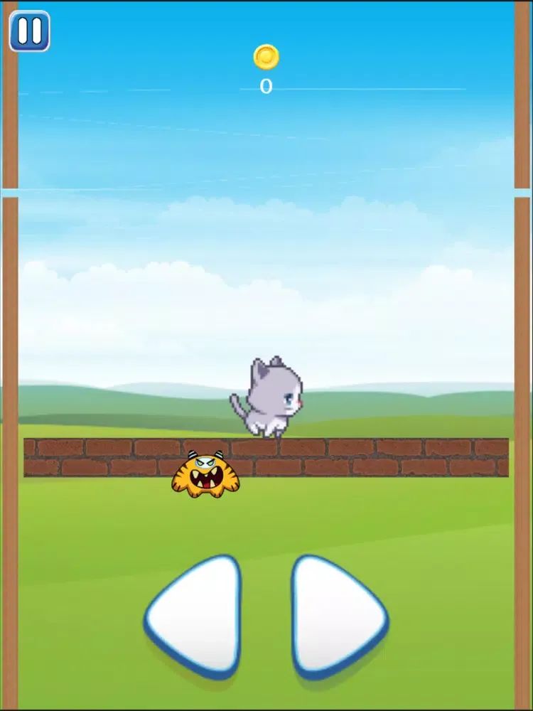 Super Kitty Avoid Obstacle iPad  스크린샷