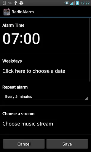Alarm Clock Radio PRO スクリーンショット