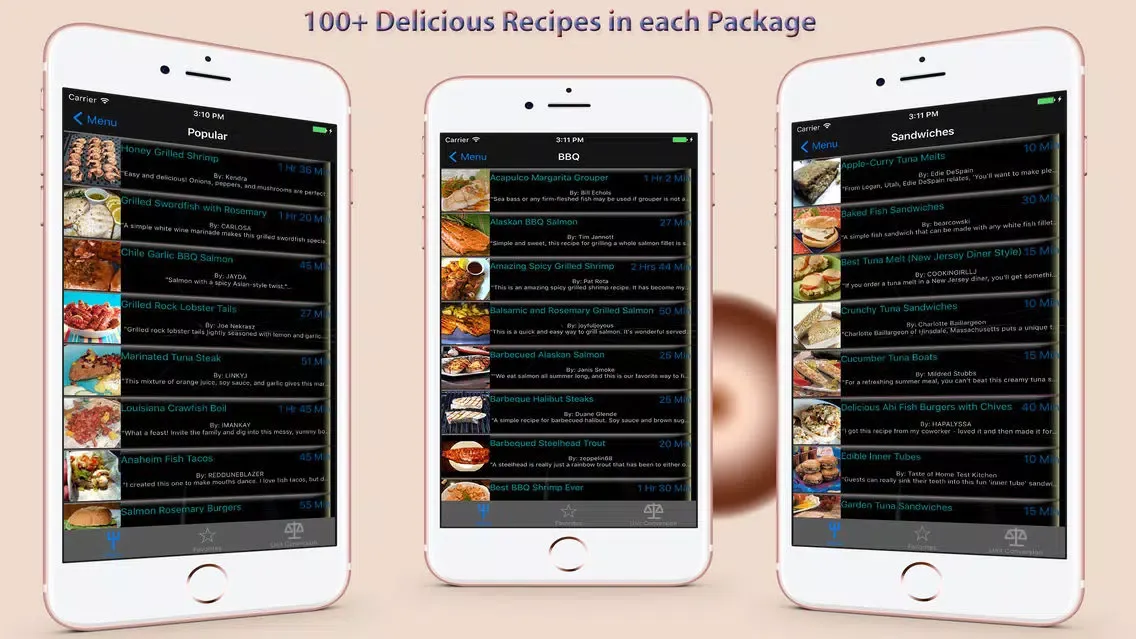 All SeaFood Recipes স্ক্রিনশট