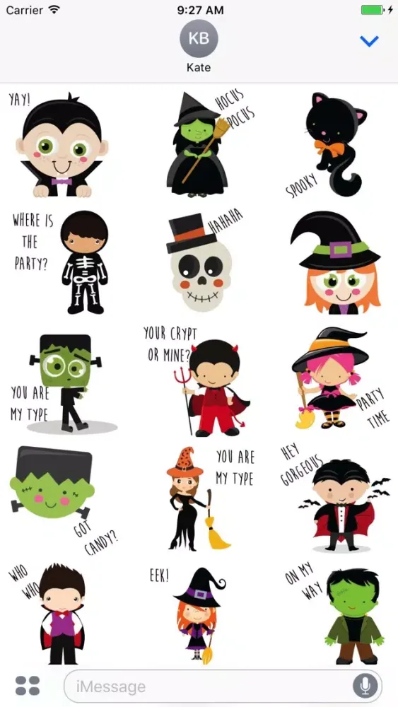 Halloween Cute Conversations Screenshots