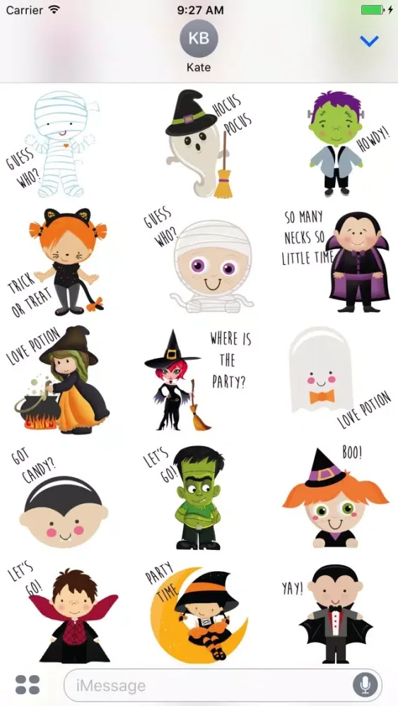 Halloween Cute Conversations Screenshots