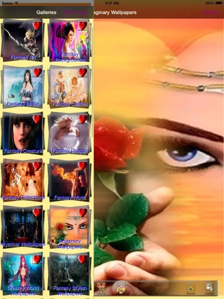 تصاویر Fantasy Wallpapers and Backgrounds iPad 