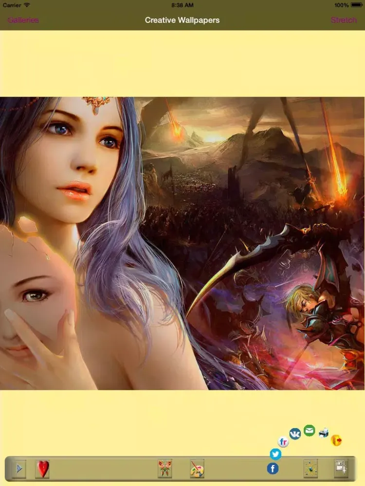 تصاویر Fantasy Wallpapers and Backgrounds iPad 