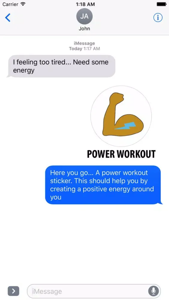 Capturas de tela do Healthy Body & Soul Magic Therapy Sticker Pack