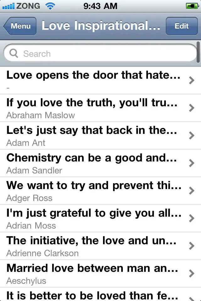 Captures d'écran de Great Quotes for Inspiration