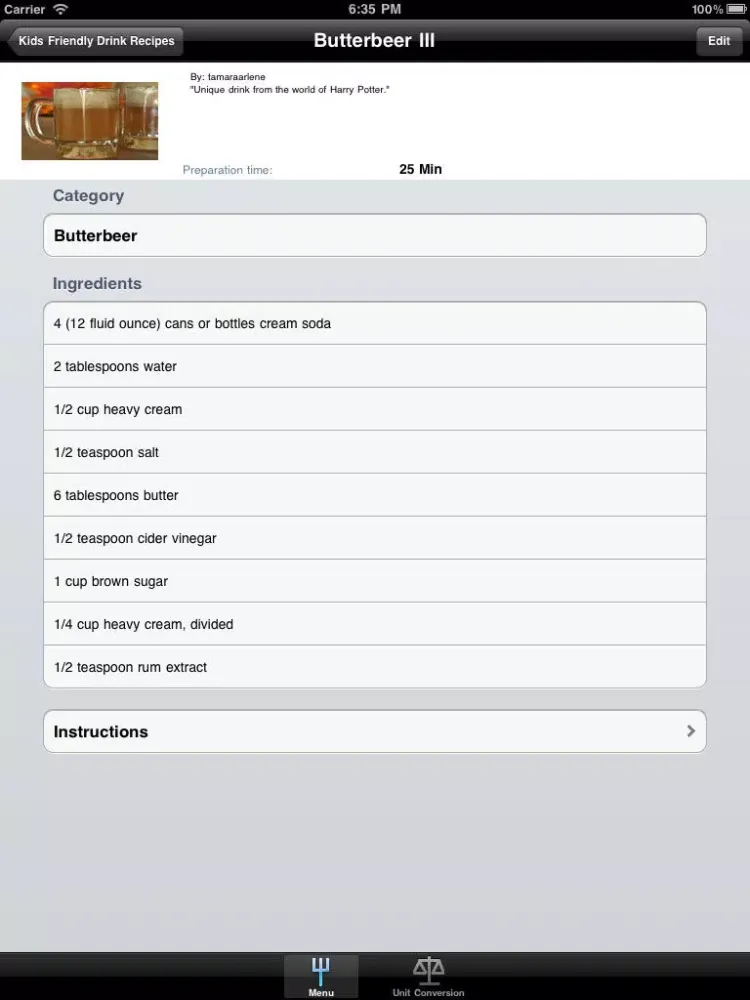 Kids Caring Recipes iPad 应用截图