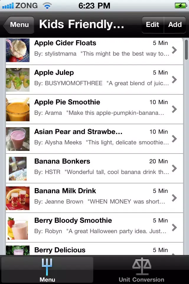 Kids Caring Recipes应用截图
