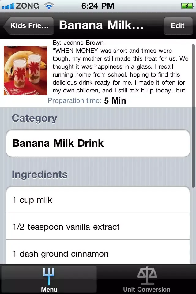 Kids Caring Recipes应用截图