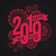 Happy New Year Wishes Sticker
