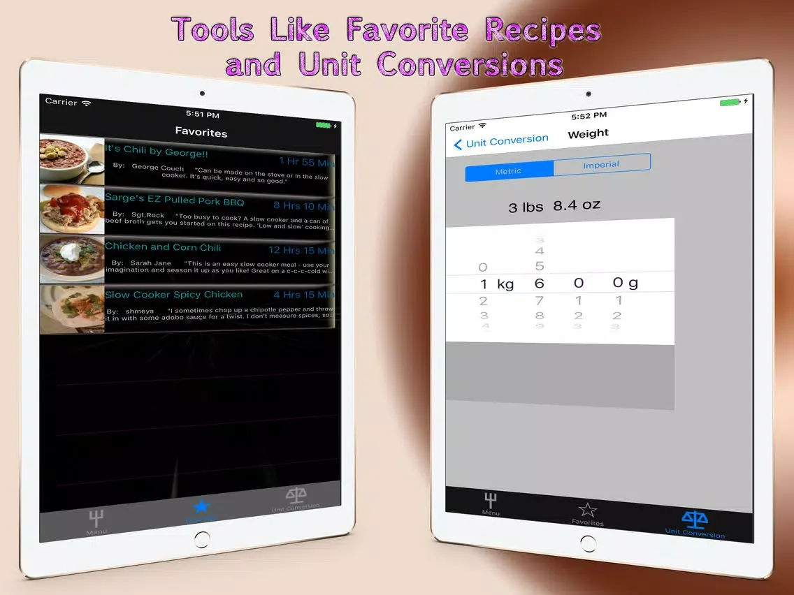 Capturas de pantalla de Slow Cooker Recipes.. iPad 